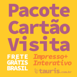 Pacote Cartão Impresso e Interativo Digital